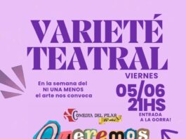 Varieté Teatral por el Ni Una Menos: arte, reflexión y solidaridad en Pilar