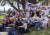 La Red de Costureras Solidarias de Pilar recibió la Primavera con Feria, Taller de Flores y Suelta de Telas