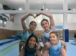 De Pilar al mundo: cuatro gimnastas de Olímpica Pilar compiten en el Nacional mientras Julieta Lucas representa al país